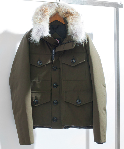 BEAUTY&YOUTH UNITED ARROWS(ビューティーアンドユースユナイテッドアローズ)の「<CANADA GOOSE>∴ HAMILTON BY SPECIAL/ダウンジャケット ◆(ダウンジャケット/コート・メンズ・ブラック/オリーブ・LARGE/SMALL/MEDIUM)」の2枚目の写真