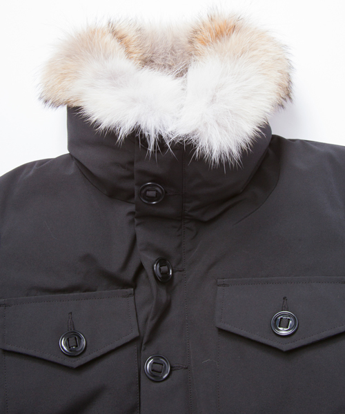 BEAUTY&YOUTH UNITED ARROWS(ビューティーアンドユースユナイテッドアローズ)の「<CANADA GOOSE>∴ HAMILTON BY SPECIAL/ダウンジャケット ◆(ダウンジャケット/コート・メンズ・ブラック/オリーブ・LARGE/SMALL/MEDIUM)」の12枚目の写真