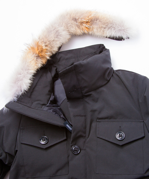 BEAUTY&YOUTH UNITED ARROWS(ビューティーアンドユースユナイテッドアローズ)の「<CANADA GOOSE>∴ HAMILTON BY SPECIAL/ダウンジャケット ◆(ダウンジャケット/コート・メンズ・ブラック/オリーブ・LARGE/SMALL/MEDIUM)」の10枚目の写真