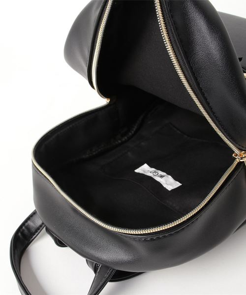 WEGO(ウィゴー)の「WEGO/レースアップリボンミニリュック(バックパック/リュック・レディース・ホワイト/ブラック/ピンク・FREE)」の19枚目の写真