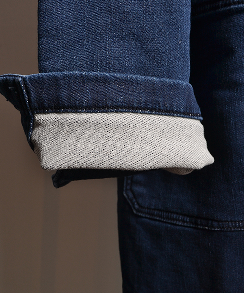 COMMONWARE AMERICAN RAG CIE&Magine(コモンウェアアメリカンラグシーアンド マージン)の「AMERICAN RAG CIE&Magine COMMONWARE ニットデニムチェスターコート 1434-615AMG(チェスターコート・メンズ・インディゴブルー・48/46/44)」の11枚目の写真