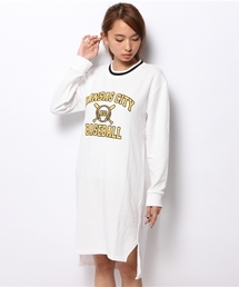 WEGO | WEGO/ベースボールプリントワンピース(ワンピース)