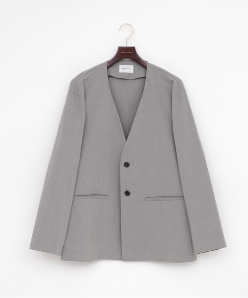 EMMA CLOTHES（エマクローズ）の「ウォッシュ加工コットンウエストギャザーワイドパンツ（その他パンツ・メンズ・ベージュ/ネイビー/グレー・M/L）」の7枚目の写真