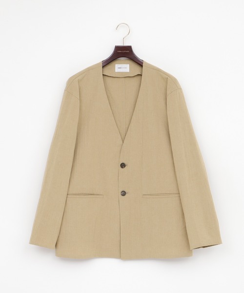 EMMA CLOTHES（エマクローズ）の「ウォッシュ加工コットンウエストギャザーワイドパンツ（その他パンツ・メンズ・ベージュ/ネイビー/グレー・M/L）」の8枚目の写真