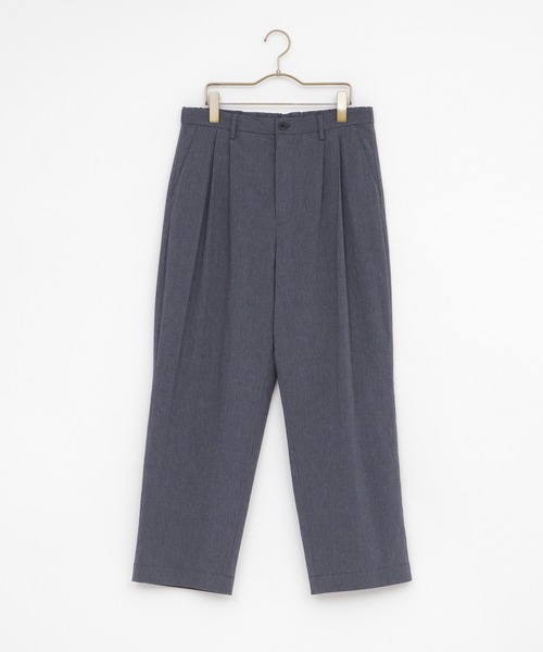 EMMA CLOTHES（エマクローズ）の「ウォッシュ加工コットンウエストギャザーワイドパンツ（その他パンツ・メンズ・ベージュ/ネイビー/グレー・M/L）」の6枚目の写真