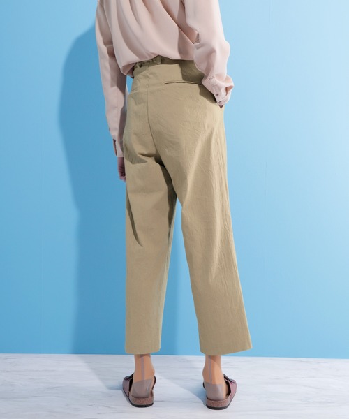 EMMA CLOTHES（エマクローズ）の「ウォッシュ加工コットンウエストギャザーワイドパンツ（その他パンツ・メンズ・ベージュ/ネイビー/グレー・M/L）」の18枚目の写真