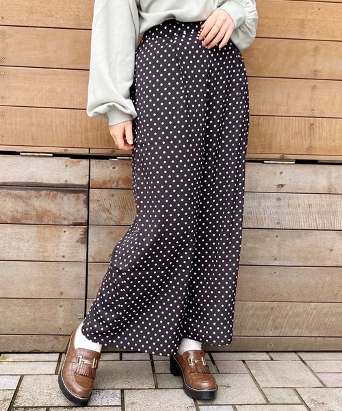 apres jour（アプレジュール）の「ドットパンツ【ZOZOTOWN限定アイテム】（その他パンツ・レディース・アイボリー/モカ/ブラック・フリー）」の9枚目の写真