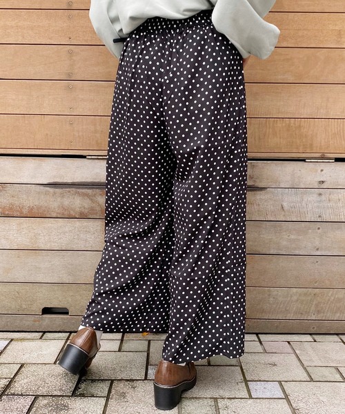apres jour（アプレジュール）の「ドットパンツ【ZOZOTOWN限定アイテム】（その他パンツ・レディース・アイボリー/モカ/ブラック・フリー）」の10枚目の写真