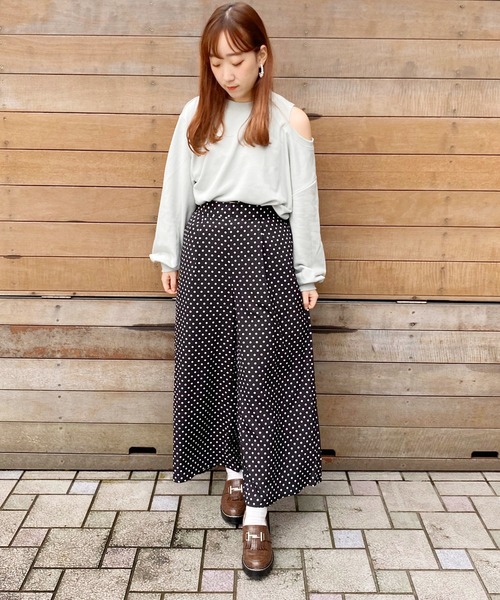 apres jour（アプレジュール）の「ドットパンツ【ZOZOTOWN限定アイテム】（その他パンツ・レディース・アイボリー/モカ/ブラック・フリー）」の11枚目の写真