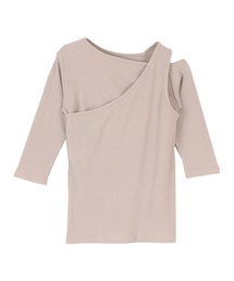 titivate | ｱｼﾒﾚｲﾔｰﾄﾞﾘﾌﾞｶｯﾄｿｰﾄｯﾌﾟｽ(Tシャツ/カットソー)