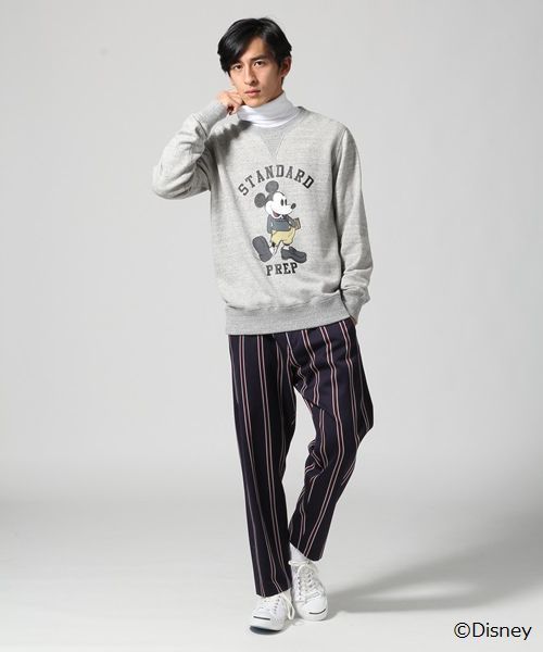Disney(ディズニー)の「【MICKEY LIMITED COLLECTION】ツリウラケクルー(スウェット・メンズ・グレー/オートミール・MEDIUM/LARGE)」の12枚目の写真
