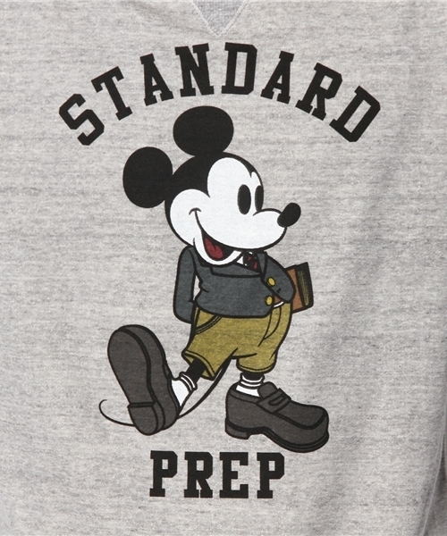 Disney(ディズニー)の「【MICKEY LIMITED COLLECTION】ツリウラケクルー(スウェット・メンズ・グレー/オートミール・MEDIUM/LARGE)」の10枚目の写真