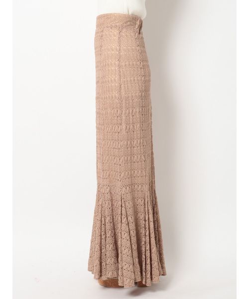 dazzlin（ダズリン）の「レースロングマーメイドスカート（スカート・レディース・ブラック/オフホワイト/グリーン/モカ・FREE）」の20枚目の写真