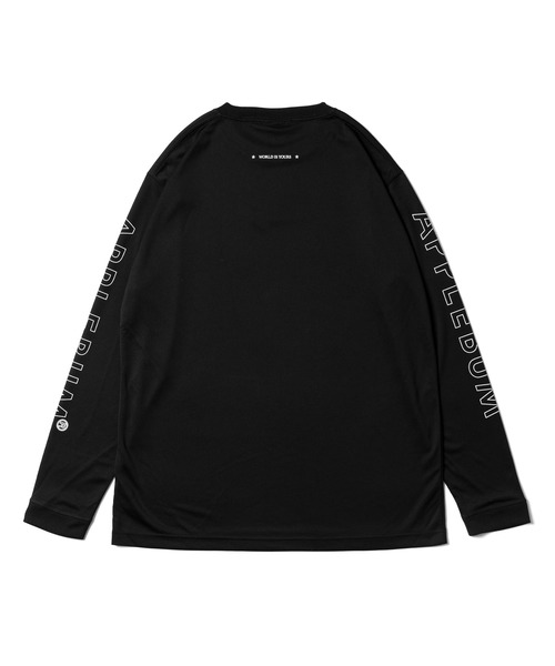 APPLEBUM（アップルバム）の「Elite Performance L/S T-shirt（Tシャツ/カットソー・メンズ・ブラック/ホワイト・MEDIUM/LARGE/X-LARGE/XX-LARGE）」の6枚目の写真