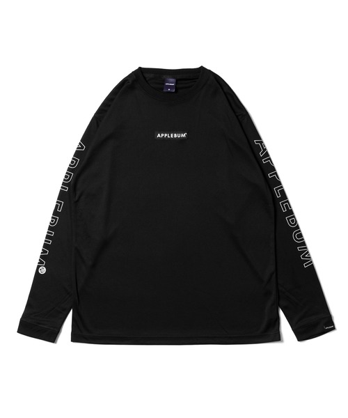 APPLEBUM（アップルバム）の「Elite Performance L/S T-shirt（Tシャツ/カットソー・メンズ・ブラック/ホワイト・MEDIUM/LARGE/X-LARGE/XX-LARGE）」の4枚目の写真
