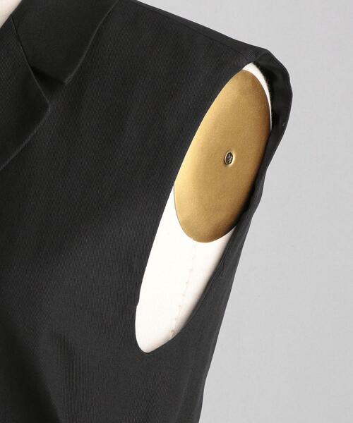 LOEFF(ロエフ)の「<LOEFF(ロエフ)> サージ ベスト(ベスト・レディース・ブラック/オフホワイト・0/1)」の6枚目の写真