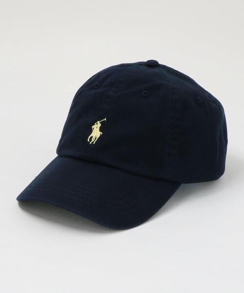 POLO RALPH LAUREN（ポロ ラルフ ローレン）の「[ ポロ ラルフ ローレン ] POLO RALPH LAUREN コットン チノ ベースボール キャップ（キャップ・メンズ・ブラック/ベージュ/ネイビー・FREE）」の3枚目の写真