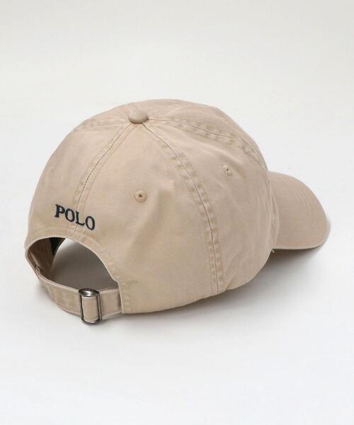 POLO RALPH LAUREN（ポロ ラルフ ローレン）の「[ ポロ ラルフ ローレン ] POLO RALPH LAUREN コットン チノ ベースボール キャップ（キャップ・メンズ・ブラック/ベージュ/ネイビー・FREE）」の5枚目の写真