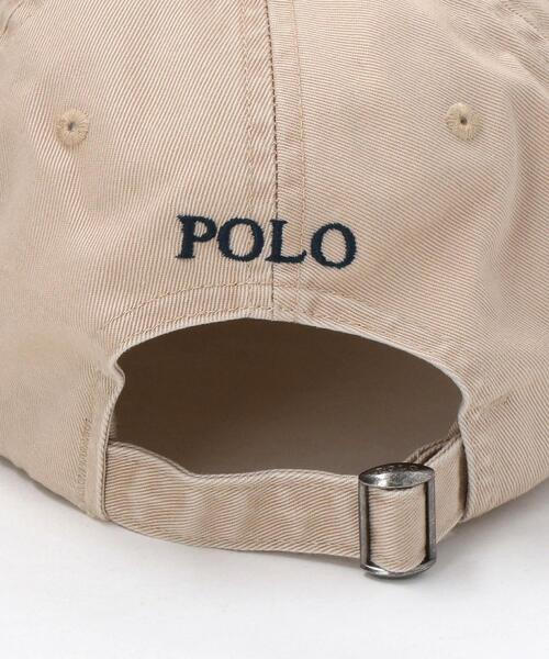 POLO RALPH LAUREN（ポロ ラルフ ローレン）の「[ ポロ ラルフ ローレン ] POLO RALPH LAUREN コットン チノ ベースボール キャップ（キャップ・メンズ・ブラック/ベージュ/ネイビー・FREE）」の6枚目の写真