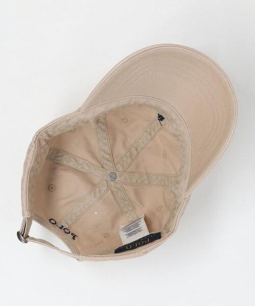 POLO RALPH LAUREN（ポロ ラルフ ローレン）の「[ ポロ ラルフ ローレン ] POLO RALPH LAUREN コットン チノ ベースボール キャップ（キャップ・メンズ・ブラック/ベージュ/ネイビー・FREE）」の7枚目の写真