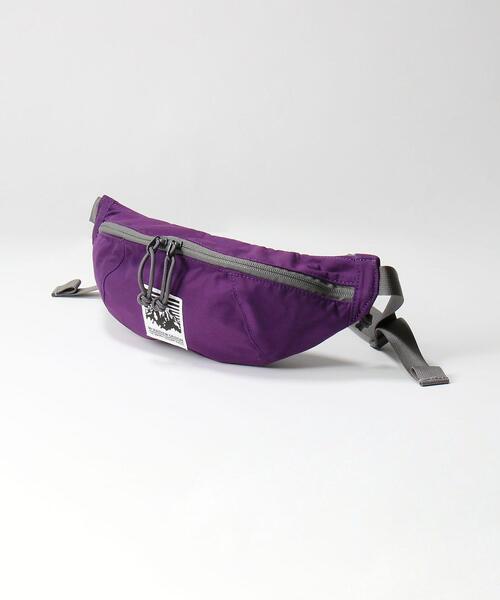 BEAUTY&YOUTH UNITED ARROWS(ビューティーアンドユースユナイテッドアローズ)の「<MT.RAINIER DESIGN>ウエストポーチ ◆(ボディバッグ/ウエストポーチ・レディース・ブラック/パープル・FREE)」の5枚目の写真