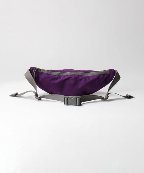 BEAUTY&YOUTH UNITED ARROWS(ビューティーアンドユースユナイテッドアローズ)の「<MT.RAINIER DESIGN>ウエストポーチ ◆(ボディバッグ/ウエストポーチ・レディース・ブラック/パープル・FREE)」の4枚目の写真