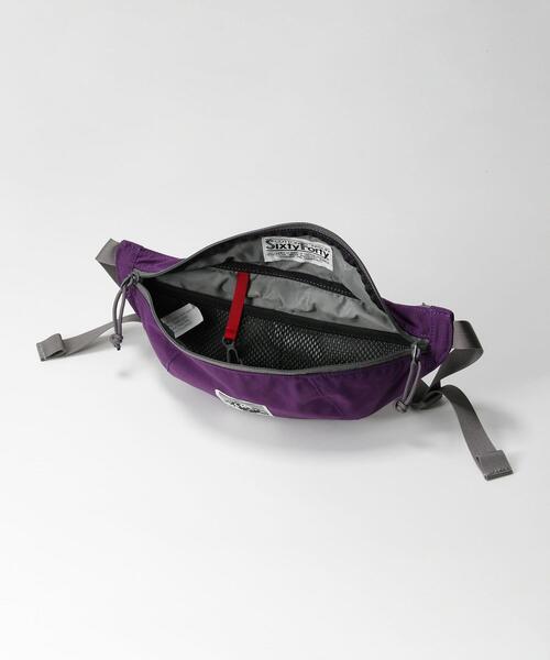 BEAUTY&YOUTH UNITED ARROWS(ビューティーアンドユースユナイテッドアローズ)の「<MT.RAINIER DESIGN>ウエストポーチ ◆(ボディバッグ/ウエストポーチ・レディース・ブラック/パープル・FREE)」の7枚目の写真