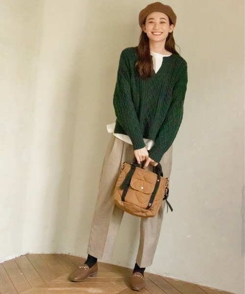 ikka(イッカ)の「バブーシュビットローファー(ローファー・レディース・ブラック/ブラウン/ベージュ/ホワイト・M/L)」の19枚目の写真