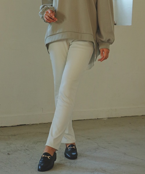 ikka(イッカ)の「バブーシュビットローファー(ローファー・レディース・ブラック/ブラウン/ベージュ/ホワイト・M/L)」の21枚目の写真