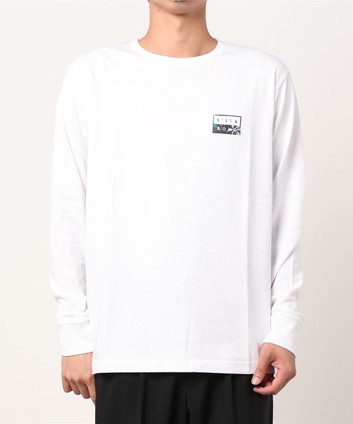 BILLABONG(ビラボン)の「BILLABONG/ビラボン ボックスロゴ バックプリントロンT BA012-050(Tシャツ/カットソー・メンズ・グレー/ブラック/ホワイト・XL/M/L)」の5枚目の写真