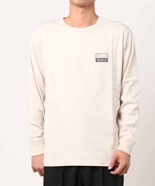 BILLABONG(ビラボン)の「BILLABONG/ビラボン ボックスロゴ バックプリントロンT BA012-050(Tシャツ/カットソー・メンズ・グレー/ブラック/ホワイト・XL/M/L)」の7枚目の写真