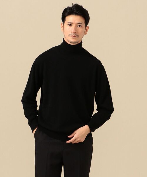 SHIPS（シップス）の「SHIPS: ホワイトカシミヤ タートルネック プルオーバー（ニット/セーター・メンズ・ホワイト/ベージュ/ブラック・SMALL/MEDIUM/LARGE/X-LARGE）」の3枚目の写真