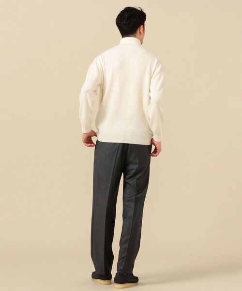 SHIPS（シップス）の「SHIPS: ホワイトカシミヤ タートルネック プルオーバー（ニット/セーター・メンズ・ホワイト/ベージュ/ブラック・SMALL/MEDIUM/LARGE/X-LARGE）」の11枚目の写真