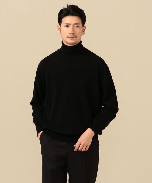 SHIPS（シップス）の「SHIPS: ホワイトカシミヤ タートルネック プルオーバー（ニット/セーター・メンズ・ホワイト/ベージュ/ブラック・SMALL/MEDIUM/LARGE/X-LARGE）」の21枚目の写真