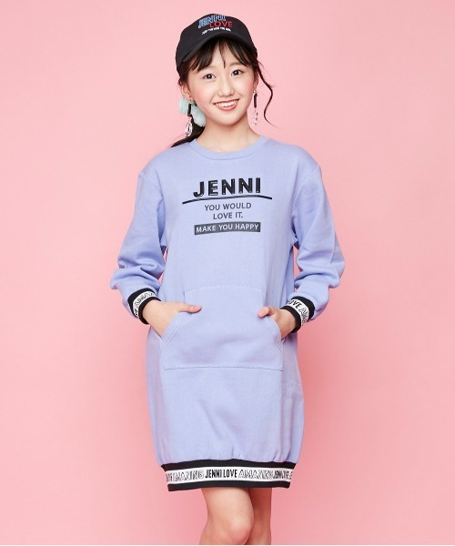裏起毛リブロゴワンピ ワンピース Jenni Love ジェニィラブ のファッション通販 Zozotown