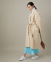 ADAM ET ROPE' | 【撥水加工】140’sウールダブルメルトンリバーコート(その他アウター)