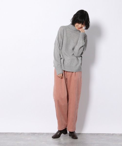 LAKOLE（ラコレ）の「7Gラムエアレットプルオーバー / LAKOLE（ニット/セーター・レディース・ライトグレー/ネイビー/オフホワイト/イエロー/ブラウン系その他・SMALL/MEDIUM）」の8枚目の写真