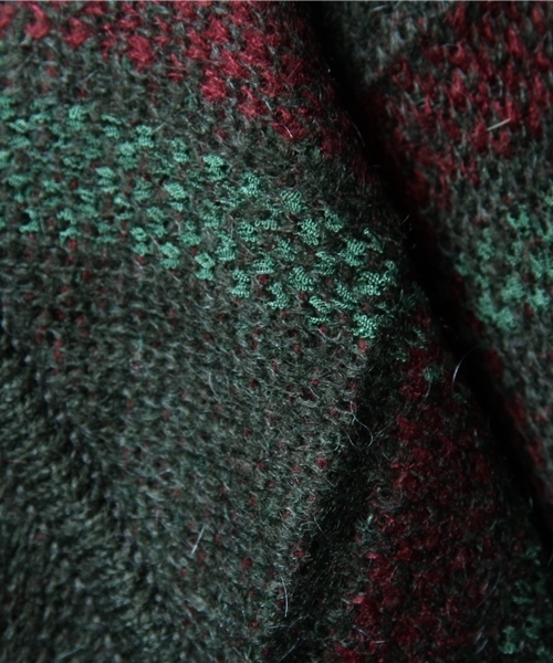 ROSE BUD（ローズバッド）の「LK-14256 RAGLAN LONG CARDIGAN（その他アウター・レディース・ライトベージュ/ダークグリーン・ONE SIZE）」の3枚目の写真