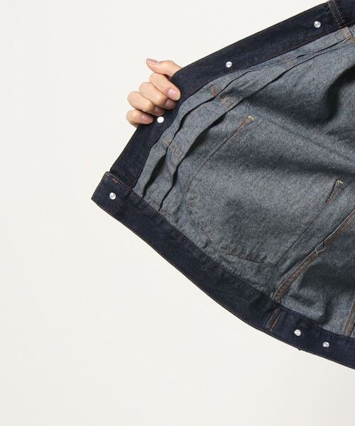 BACK NUMBER（バックナンバー）の「【BACK NUMBER】デニムＧジャン（デニムジャケット・メンズ・オフホワイト/ブラック/ノンウォッシュ・XL/L/M）」の6枚目の写真
