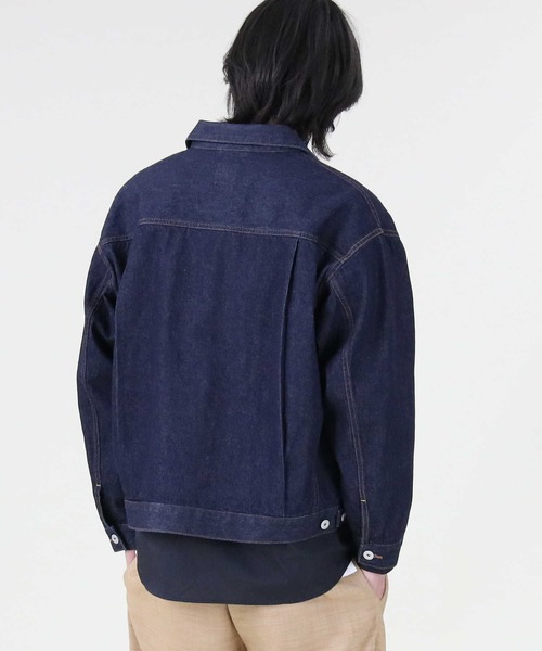 BACK NUMBER（バックナンバー）の「【BACK NUMBER】デニムＧジャン（デニムジャケット・メンズ・オフホワイト/ブラック/ノンウォッシュ・XL/L/M）」の10枚目の写真