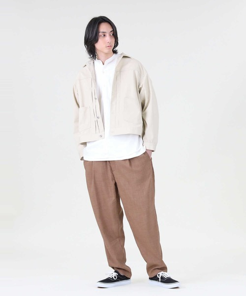 BACK NUMBER（バックナンバー）の「【BACK NUMBER】デニムＧジャン（デニムジャケット・メンズ・オフホワイト/ブラック/ノンウォッシュ・XL/L/M）」の21枚目の写真