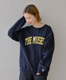 【WEB限定/SHIPS別注】RUSSELL ATHLETIC: ビッグシルエット プリント スウェット (トレーナー) 21SS