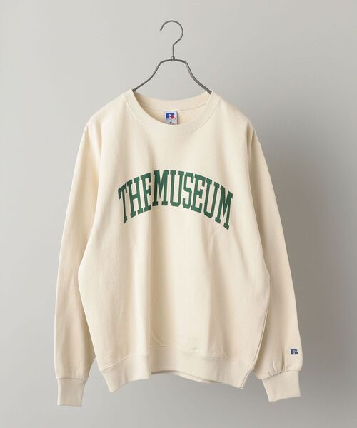 Russell Athletic（ラッセルアスレティック）の「【WEB限定/SHIPS別注】RUSSELL ATHLETIC: ビッグシルエット プリント スウェット (トレーナー) 21SS（スウェット・メンズ・グレー/ベージュ/ネイビー/パープル・SMALL/MEDIUM/LARGE/X-LARGE）」の21枚目の写真