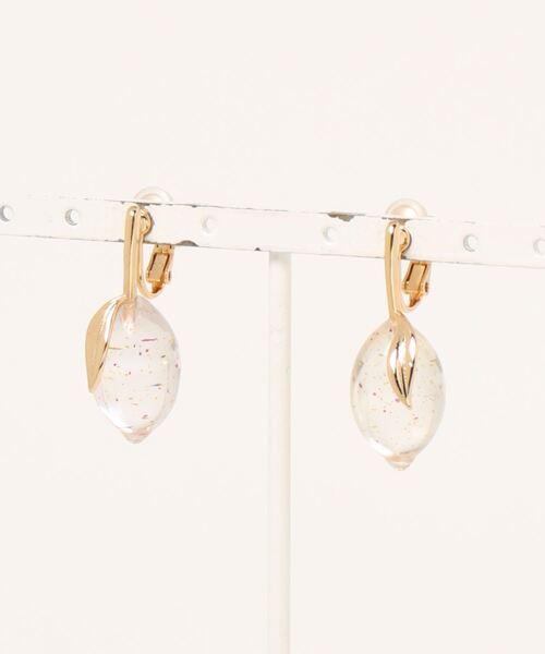 ACCOMMODE（アコモデ）の「シトラスイヤリング（イヤリング・レディース・イエロー/クリア・FREE）」の2枚目の写真