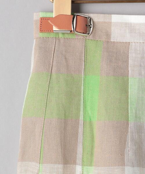 O'NEIL of DUBLIN（オニールオブダブリン）の「＜O'NEIL of DUBLIN（オニール オブ ダブリン）＞フリンジ マキシ キルトスカート（スカート・レディース・ベージュ/ライトピンク・8/10）」の21枚目の写真