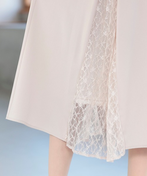 Kana（カナ）の「クラシカル レース 結婚式 お呼ばれ パーティー ロングワンピース（ワンピース・レディース・ベージュ/グレー/ネイビー・M/S）」の16枚目の写真
