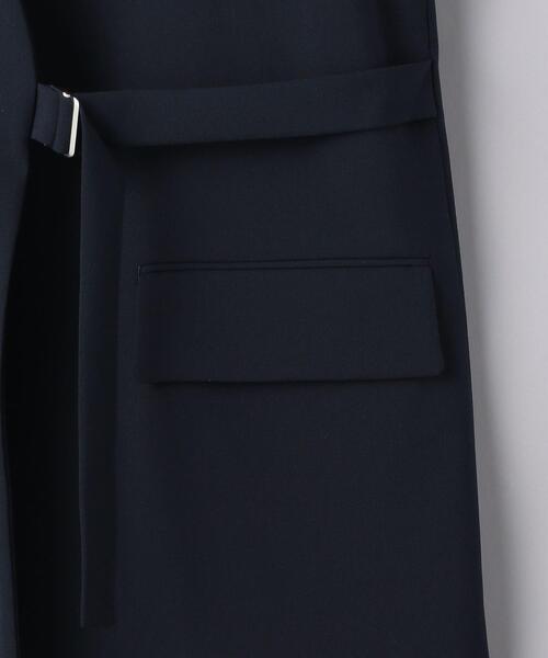 UNITED ARROWS（ユナイテッドアローズ）の「UWMSC P/R ノーカラー ベスト②◆（ベスト・レディース・ベージュ/ネイビー・FREE）」の15枚目の写真