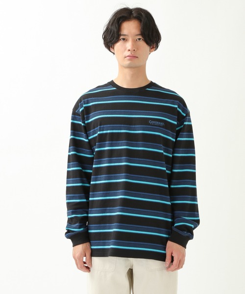 COVERNAT（カバーナット）の「Covernat／マルチボーダーロンT　2930742（Tシャツ/カットソー・レディース・ブラック/ベージュ/オフホワイト/オリーブ/その他1・SMALL/MEDIUM/LARGE/X-LARGE）」の22枚目の写真