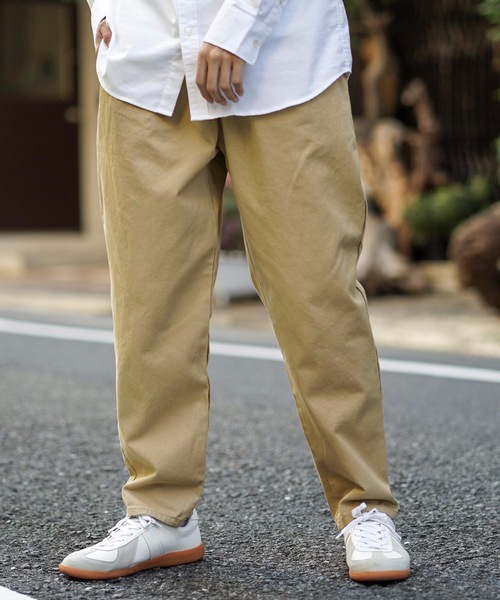 Blue Standard （ブルースタンダード）の「【BLUE STANDARD】シェフパンツ　ワイドパンツ　バギーパンツ　カモフラージュ　デニム（その他パンツ・メンズ・ブラック/ベージュ/ブラウン/ブルー/ブルー系その他/ライトベージュ・MEDIUM/LARGE/X-LARGE）」の4枚目の写真