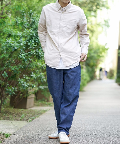 Blue Standard （ブルースタンダード）の「【BLUE STANDARD】シェフパンツ　ワイドパンツ　バギーパンツ　カモフラージュ　デニム（その他パンツ・メンズ・ブラック/ベージュ/ブラウン/ブルー/ブルー系その他/ライトベージュ・MEDIUM/LARGE/X-LARGE）」の8枚目の写真